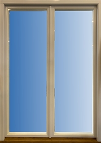 Inåtgående kopplad Fönsterdörr 2+1