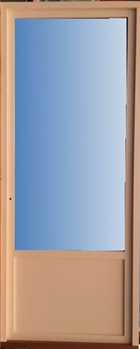 Utåtgående 3-glasdörr